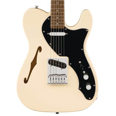 Fender Squier Affinity Series Telecaster Thinline in Olympic White image 1