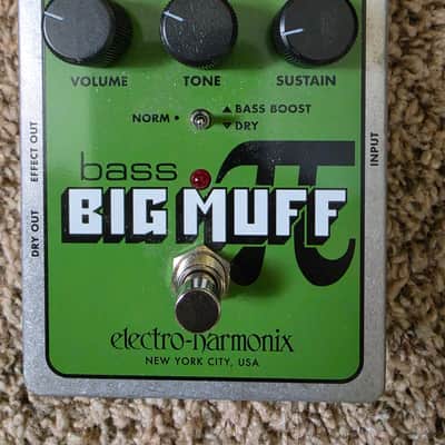 Electro-Harmonix Bass Big Muff Pi Distortion Fuzz Pedal image 1