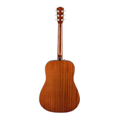 Fender CD-60S Dreadnought 6-String Acoustic Guitar (Right-Hand, All-Mahogany) image 12