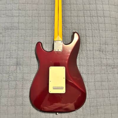 Fender American Stratocaster (Partscaster) 2000s - Bordeaux Metallic image 3