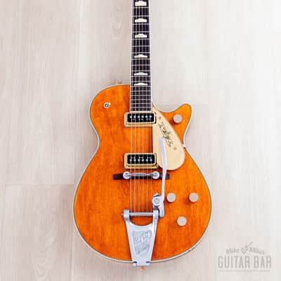 2020 Gretsch USA Custom Shop Stephen Stern Masterbuilt G6121CS Chet Atkins Western Orange Relic w/ Cowboy Case, CoA, Tags image 2