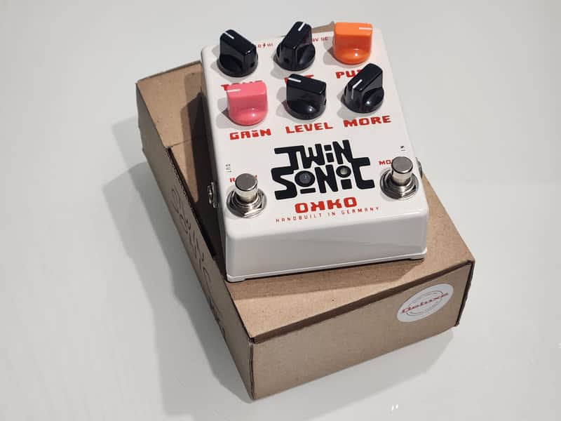 Okko FX Twin Sonic V1 Mk1 Overdrive/Boost Pedal w/ Custom Knobs - HANDMADE IN GERMANY TwinSonic image 1