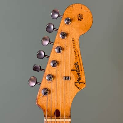 ORIGINAL 1957 Fender Stratocaster - Sunburst w/ OHSC Vintage - SEE VIDEO image 10