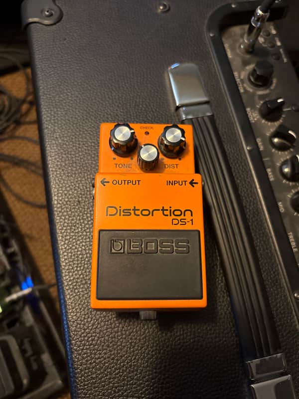 Boss DS-1 Distortion (Silver Label) 1994 - Present - Orange image 1