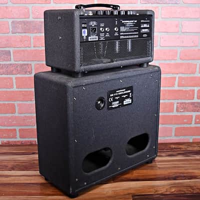 Fender Bassbreaker 007 - 7 watt Head and Matching 1 x 12 Extension Cab 2020 Grey Tweed image 5