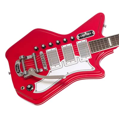 Airline Guitars Jetsons '59 3P DLX Red image 3