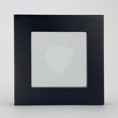 3" x 3" Double Sided Guitar Pick Display, CLEAR #346 Rounded Bass Shape image 10
