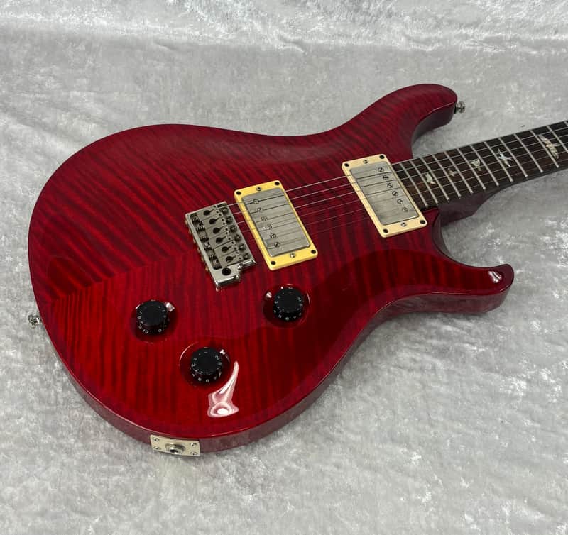 2004 USA Paul Reed Smith PRS Custom 22 in Ruby Red with Chevron 10 Top w/ case Dragon II image 1