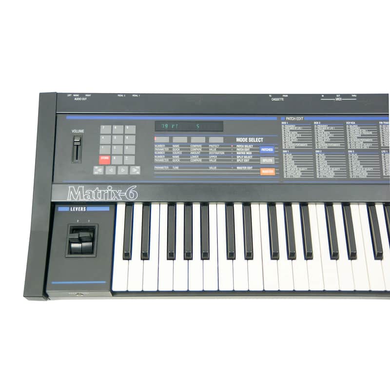 Oberheim Matrix-6 シンセサイザー Oberheim Matrix 6 61-Key 6-Voice Synthesizer | Reverb Canada