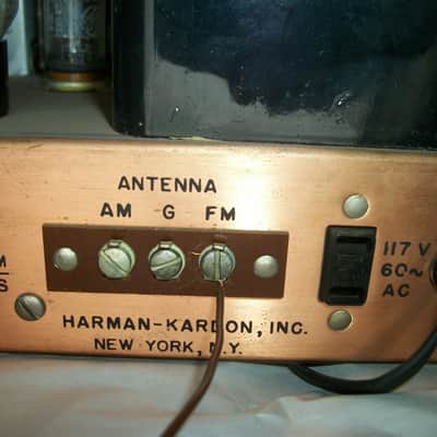 HARMAN KARDON FESTIVAL-1000 FIRST AM/FM RECEIVER built 1958 COPPER image 8
