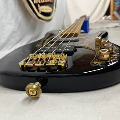 Sandberg California Ida Nielsen Signature 4-string Bass - Soft Aged Black / Birdseye Maple neck image 17