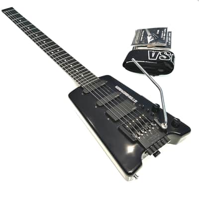*Collector Alert* CLEANEST 1990 Steinberger USA GL-4T Black GL Headless Guitar with Emg Pickups, Trans-Trem, Fully Serviced, Gig Bag Included INCREDIBLE ORIGINAL CONDITION image 11