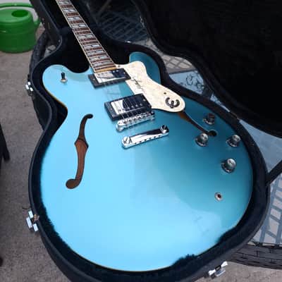 Epiphone Noel Gallagher Signature Supernova Manchester Blue - Peerless factory Korea - OHSC image 13