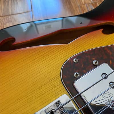 Fender Japan Telecaster Thinline 1972 Reissue Three Tone Sunburst 1999 CIJ P-Serial image 11