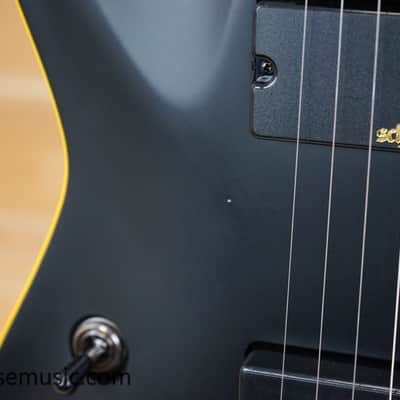 Schecter Demon-7 Left-Handed - Aged Black Satin image 18