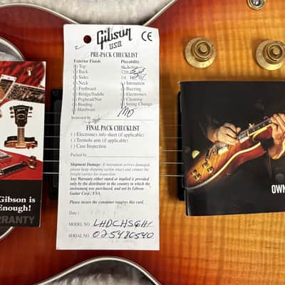 Gibson Longhorn Double Cut 2008 "Guitar of the Month" Heritage Cherry Sunburst image 10