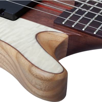 Schecter Charles Berthoud CB-6 guitar in Natural Satin image 10
