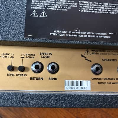 Marshall 1959SLP MK II Reissue 2-Channel 100-Watt Guitar Amp Head 1993 - 2000 - Black image 5