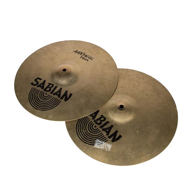Sabian 14" AAX Metal Hi-Hat Cymbals (Pair) 1993 - 2001 image 1