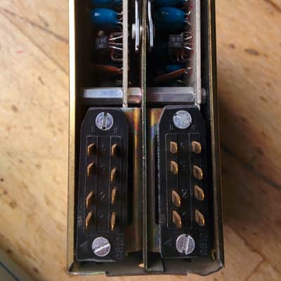 EAG Beag EMK 116 Microphone Preamp removed from The EAG mixing desk image 2