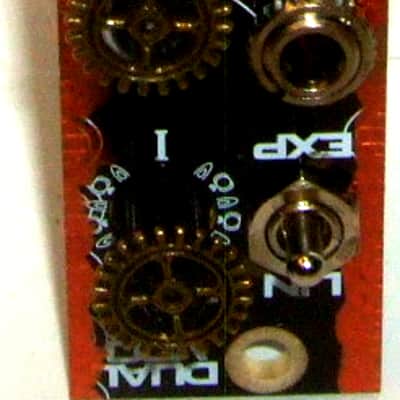 zlob Modular Steampunk Dual VCO -4hp 2026 mint+ - white/black & bronze image 3