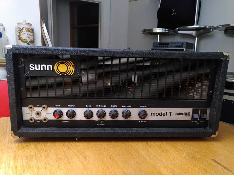 Sunn Model T 1970s - Black image 1