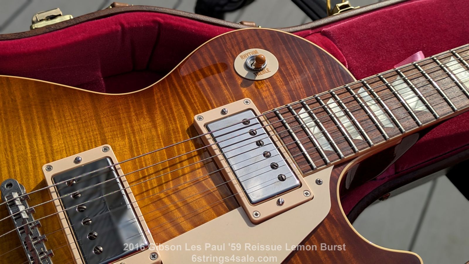 2016 Gibson '59 Les Paul Historic Reissue - Dirty Lemon Burst