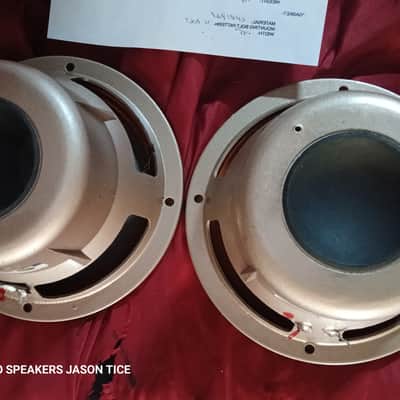 ELECTRO VOICE SP-8 *OVERHAULED WITH ALL NEW PARTS/" AS NEW" EV SP-8 SPEAKER PAIR ALL BRAND NEW COMPONENTS REFABRICATED AT PMR IN OHIO 16 OHMS 50 WATTS PAIR image 2