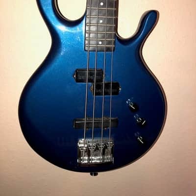 Pedulla MVP 4 Bass 1988 Peacock Blue image 2