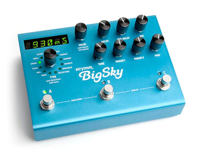 Strymon BigSky Reverberator Reverb Pedal image 1