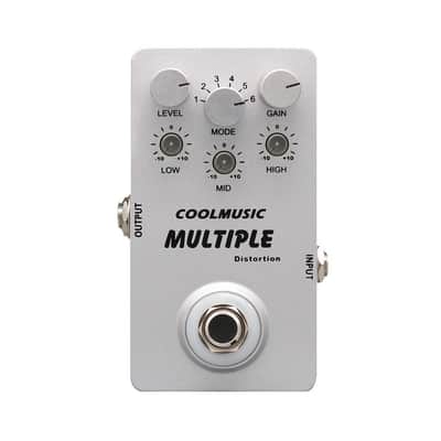 Coolmusic A-MT6 Digital Distortion Guitar Effect Pedal with 6 distortions image 1