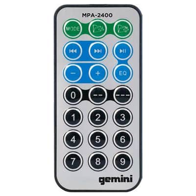 Gemini - MPA-2400 - Portable Rolling Powered Speaker w/ Bluetooth Remote Control image 5
