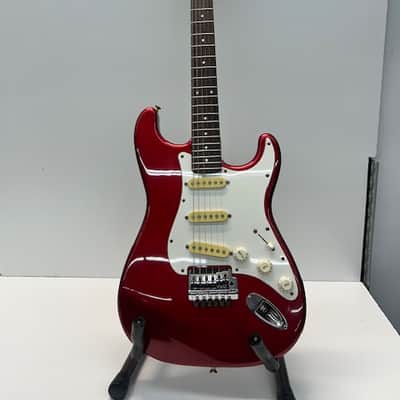 1984 - 1987 Fender Contemporary Stratocaster Kahler Spyder Candy Apple Red image 1