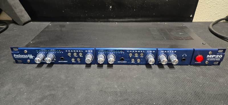 PreSonus MP20 マイクプリアンプ プレソナス PreSonus MP20 Two Channel Discrete Dual Servo Mic Preamp | eBay