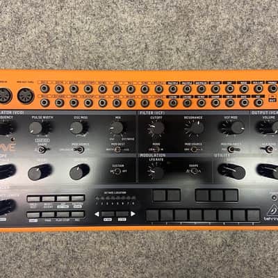 Behringer Crave Analog Semi-Modular Synthesizer 2019 - Present - Orange