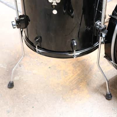 DDrum 7pc Diablo Double Bass Drum Shell Pack Black w/Black Hardware image 6