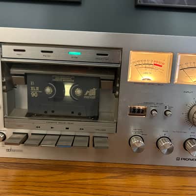 Pioneer CT-F700 mid 80's? - Black matt / polished alumium image 5