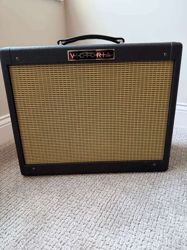 Victoria Vicky Verb Jr 1x12 Combo Amp in Black Tweed image 1
