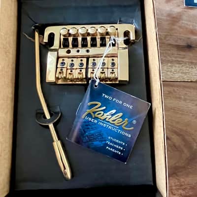 N.O.S Original 80’s Kahler 7200 Tremolo Bridge System + String Lock image 2