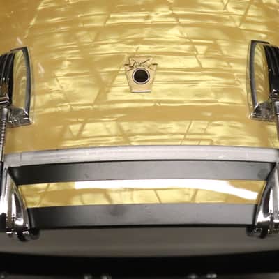 Ludwig USA Legacy Mahogany 4pc Butterscotch Pearl Drum Kit Set 24/18/16/13" image 14