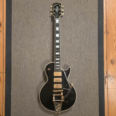 Gibson Les Paul Custom 1957 VOS 3 Pick-Up Bigsby 2010 - Ebony (Black Beauty) image 1