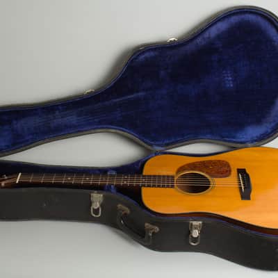 C. F. Martin D-18 Flat Top Acoustic Guitar (1957), ser. #154577, peroid black hard shell case. image 10