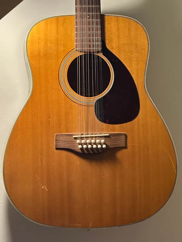 Yamaha FG-230 12-String Jumbo Dreadnought 1968 - 1972 - Natural image 1