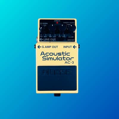 Boss AC-3 Acoustic Simulator Pedal | Reverb