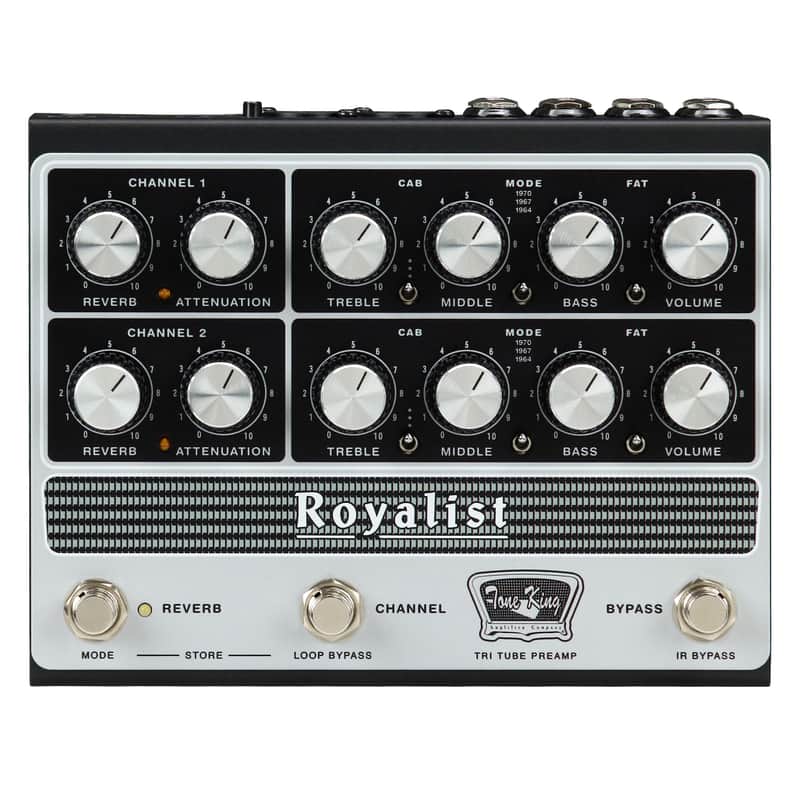 IN STOCK NOW! Tone King Royalist Tri-Tube Preamp Pedal BRAND NEW IN BOX WITH WARRANTY! FREE SHIPPING IN THE U.S.! image 1