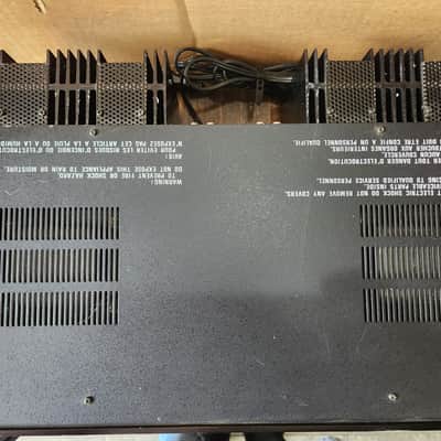 Nikko Alpha III Power Amplifier Vintage 1981 Black image 6