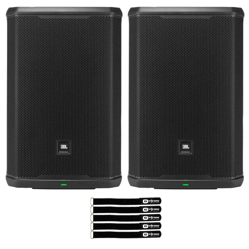 JBL PRX915 Professional Powered Two-Way 15" PA Loudspeakers 2-Pack image 1