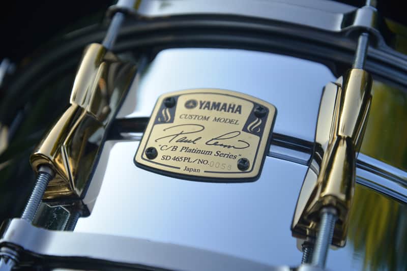 Yamaha Paul Leim 6.5x14 Snare Drum Custom Model C/B Platinum Series image 1
