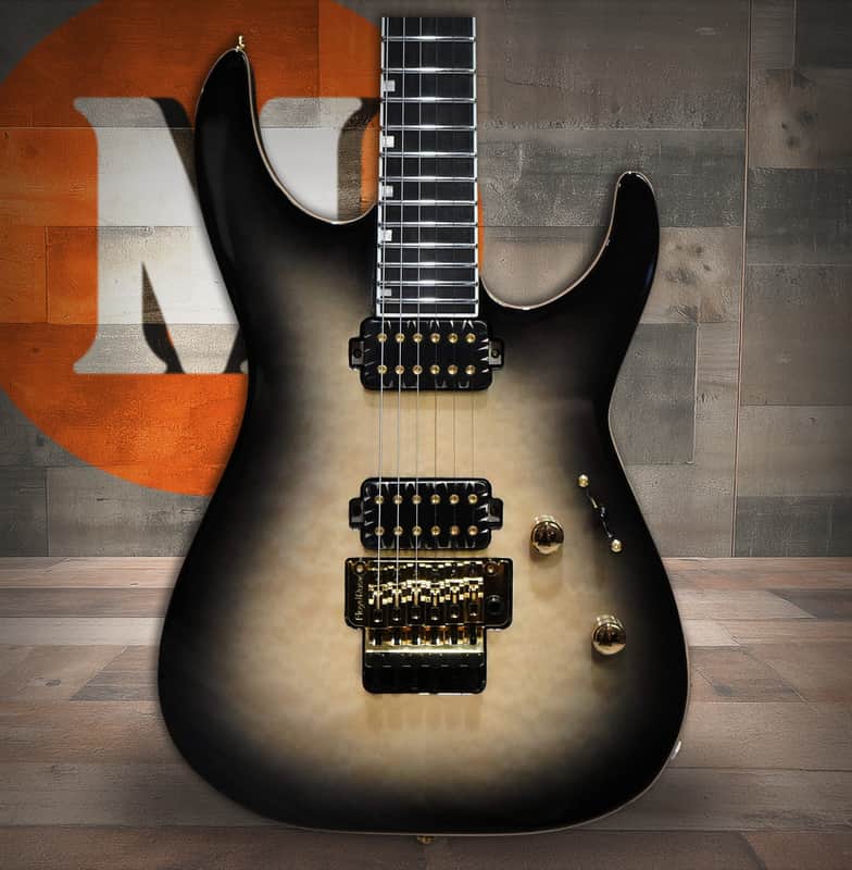 ESP E-II M-II Electric Guitar - Black Natural Burst (EIIMII) image 1