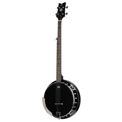 Ortega OBJ250-SBK Raven Series Mahogany Neck 5-String Resonator Banjo w/Gig Bag image 6
